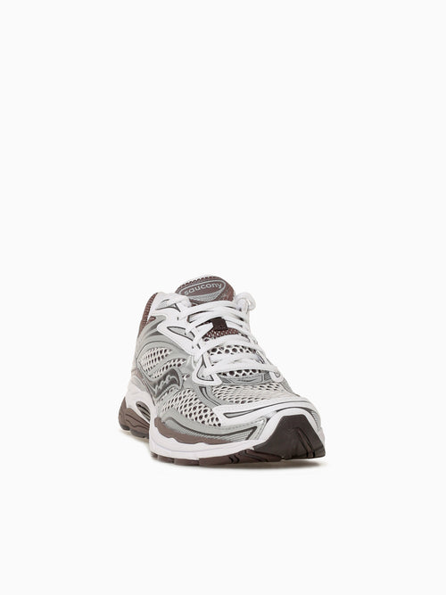 Progrid Omni 9 White Brown leather Mesh Brown / 8 / M