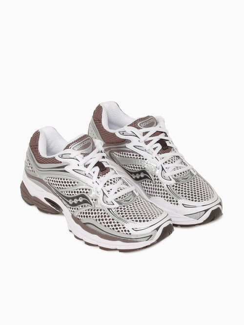Progrid Omni 9 White Brown leather Mesh Brown / 8 / M