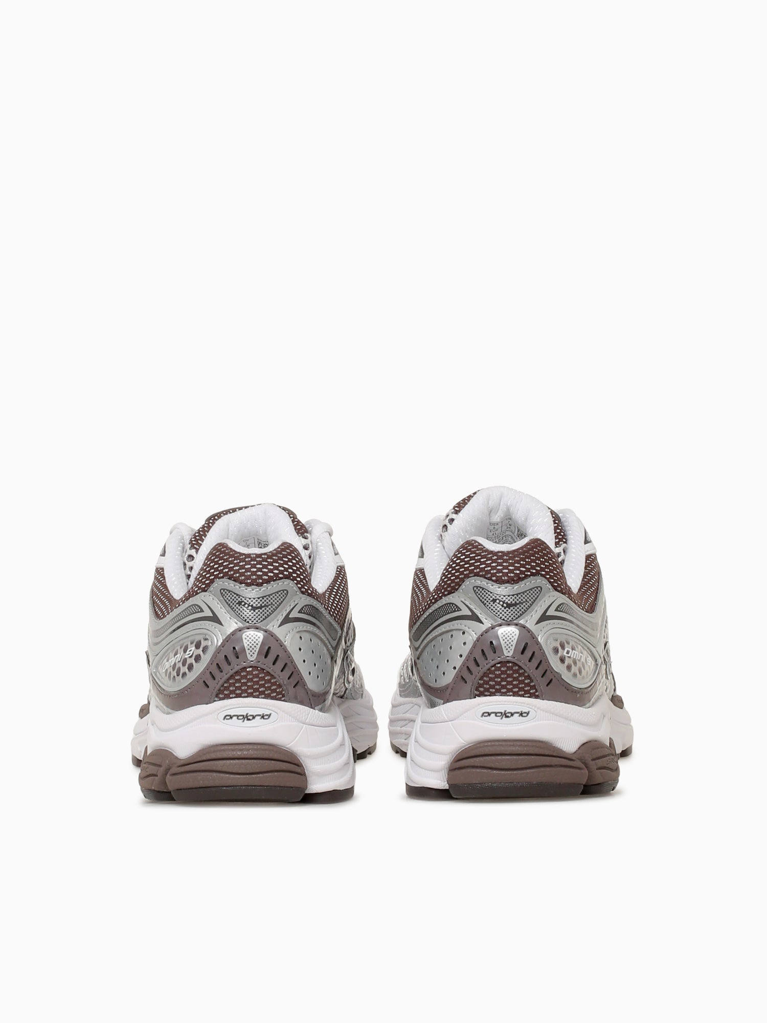 Progrid Omni 9 White Brown leather Mesh Brown / 8 / M