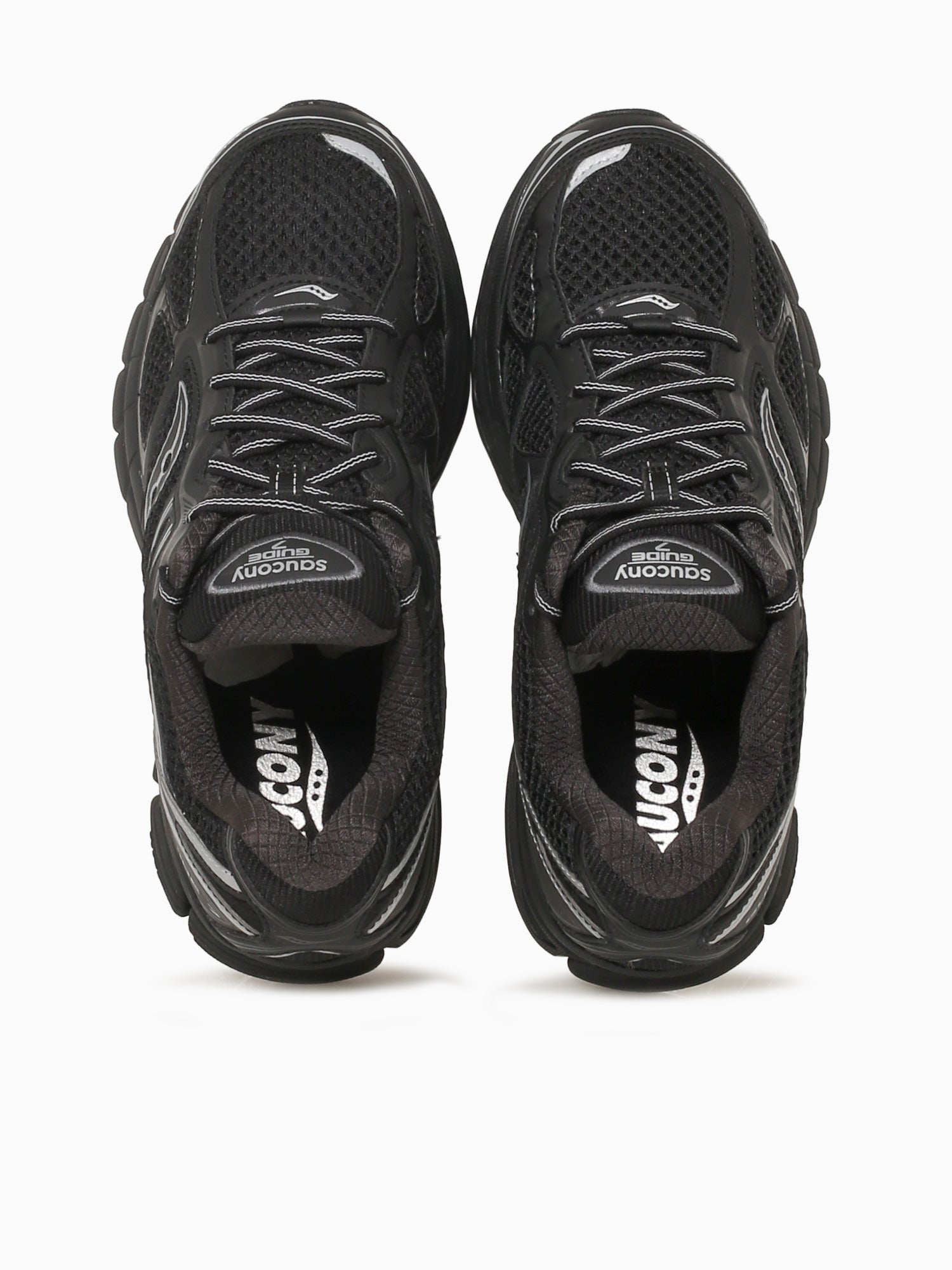 Progrid Guide7 Black Silver leather Mesh Black / 8 / M