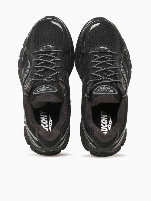 Progrid Guide7 Black Silver leather Mesh Black / 8 / M