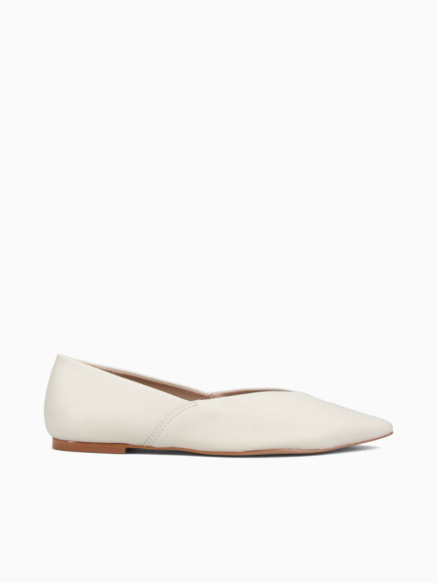 Lucy Bone Napa Leather Off White / 5 / M