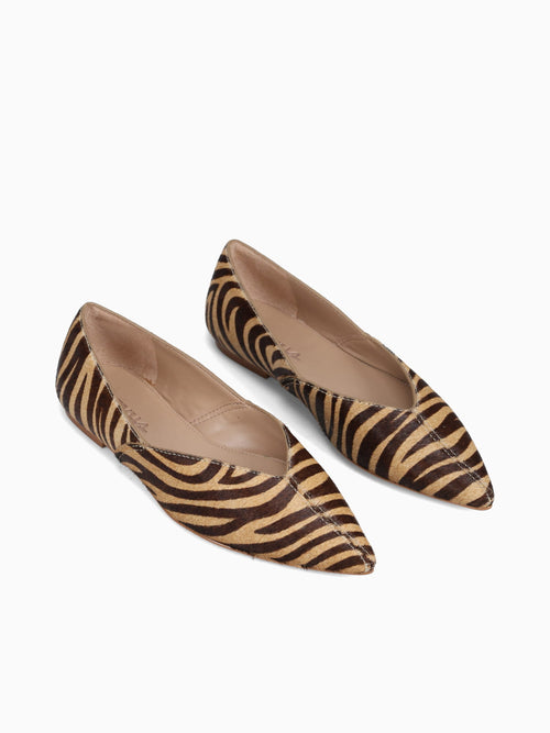 Lucy Tiger Pony Hair Multi / 5 / M
