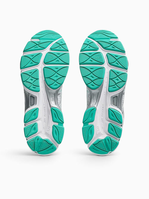 Gel Cumulus White Green leather Mesh White / 4 / M