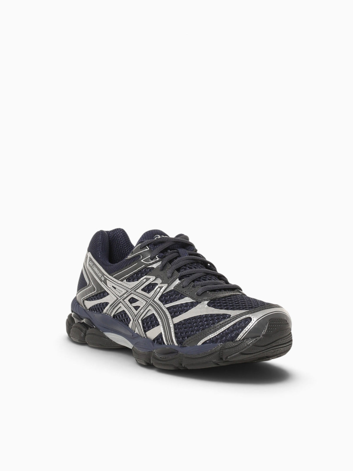 Gelcumulus 16 Midnight Gre leather Mesh Blue / 8 / M