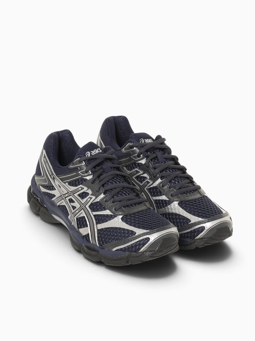 Gelcumulus 16 Midnight Gre leather Mesh Blue / 8 / M