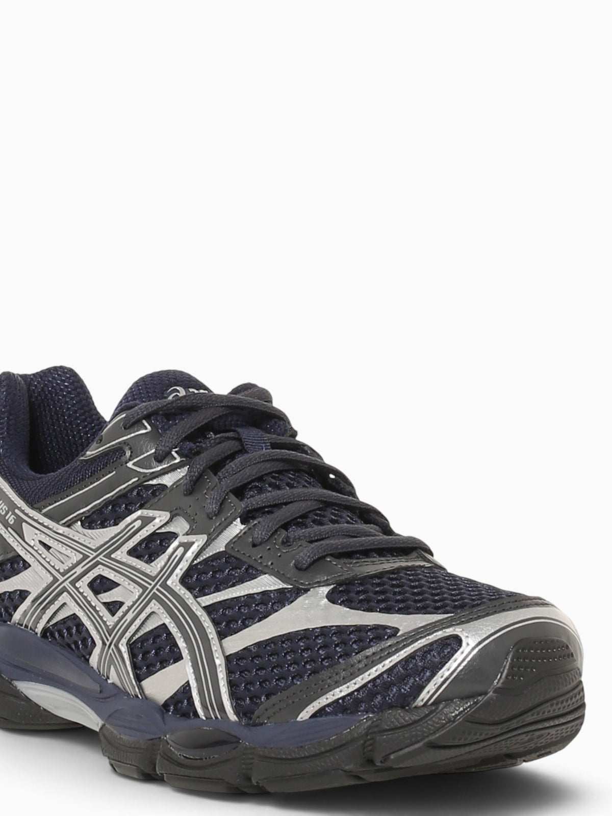 Gelcumulus 16 Midnight Gre leather Mesh Blue / 8 / M