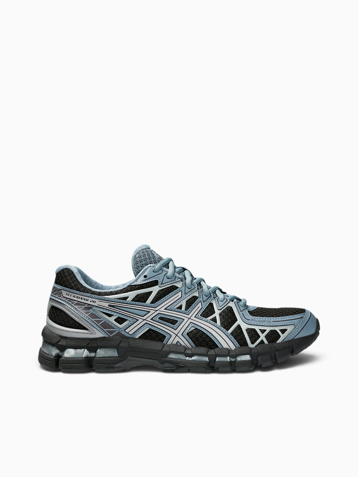 Gelkayano 20 Black Silver leather Black / 8 / M