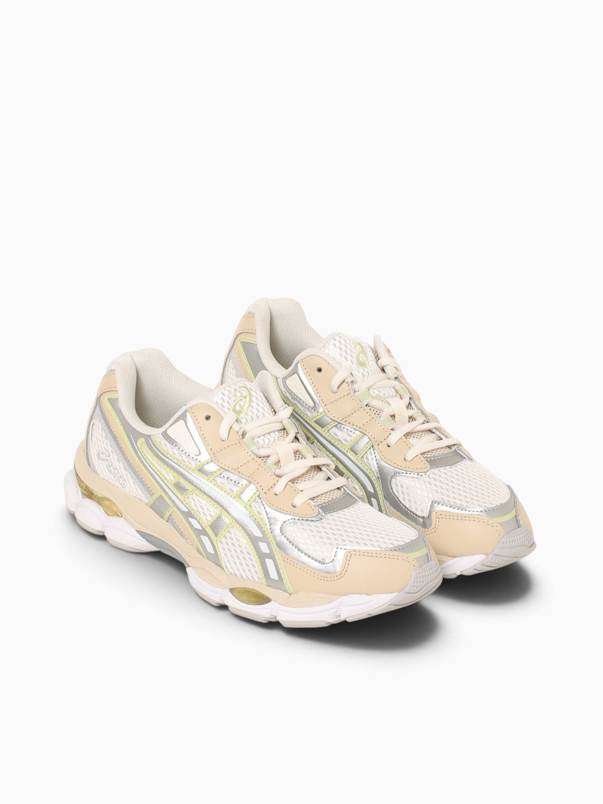 Gelnyc 2055 Cream Herb leather Mesh Natural / 4 / M