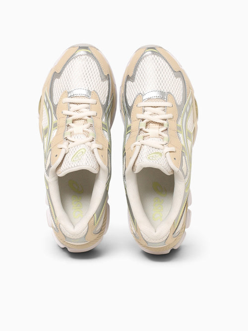 Gelnyc 2055 Cream Herb leather Mesh Natural / 4 / M