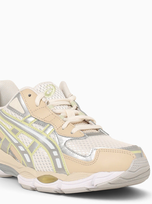 Gelnyc 2055 Cream Herb leather Mesh Natural / 4 / M