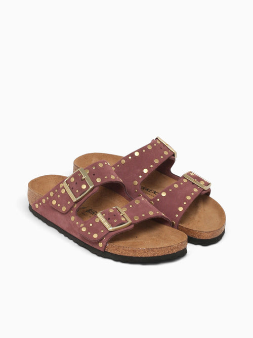 Arizona Rivets Pepper Suede Tan / 36 / M