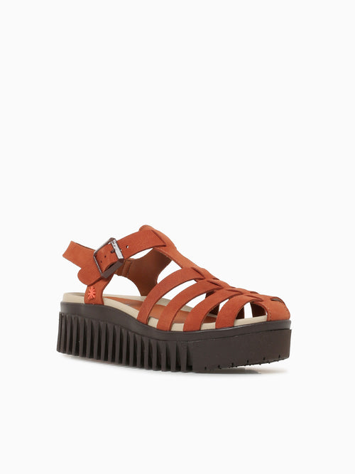 1575 D.orangebrown Brighton lea Dark Orange / 36 / M