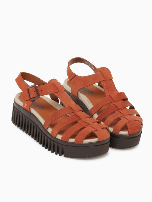 1575 D.orangebrown Brighton lea Dark Orange / 36 / M