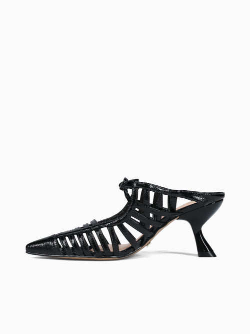 Scarlet Black Patent Black / 5 / M