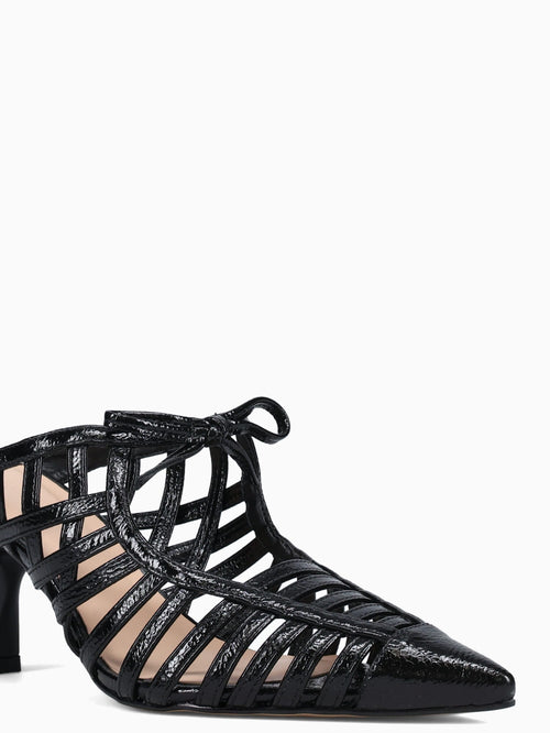 Scarlet Black Patent Black / 5 / M