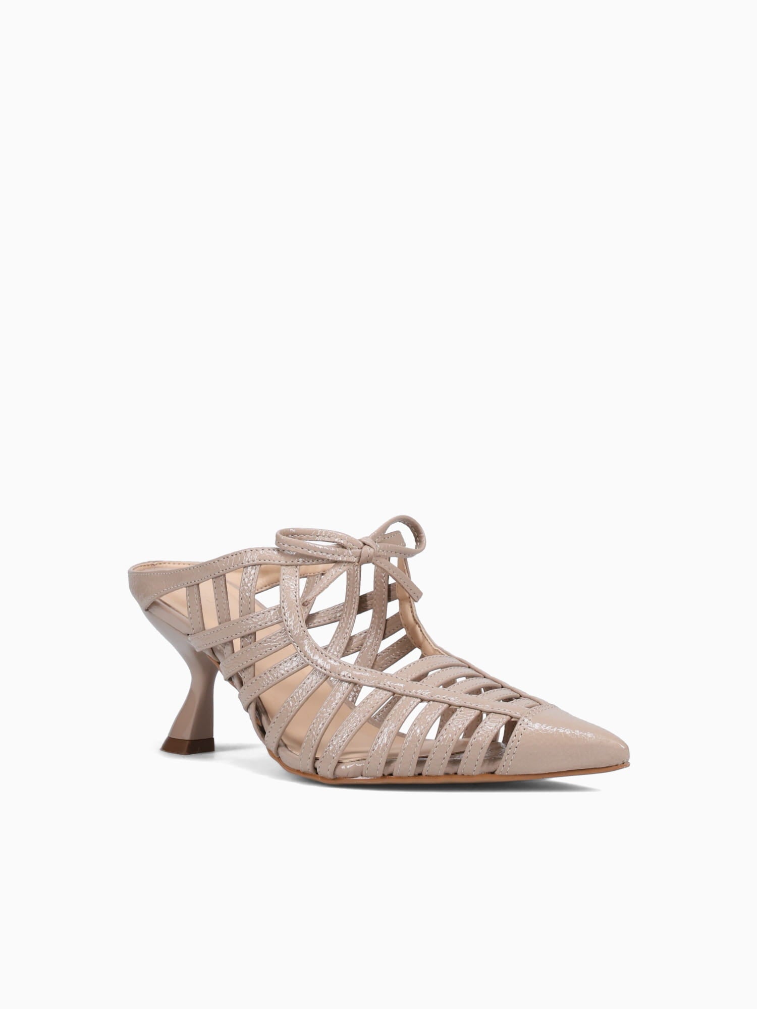 Scarlet Taupe Patent Taupe / 5 / M