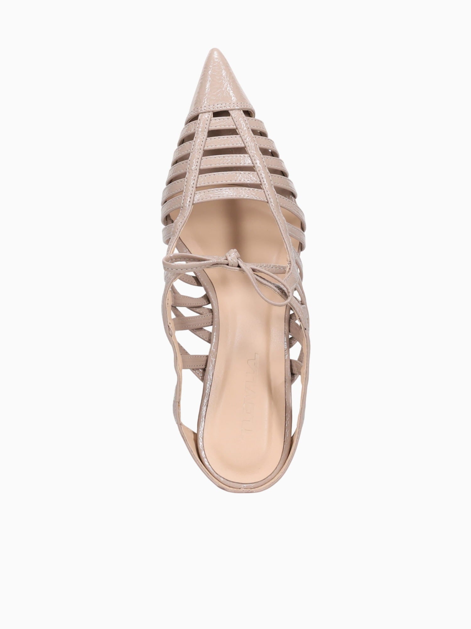 Scarlet Taupe Patent Taupe / 5 / M