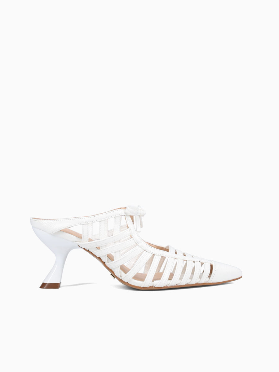 Scarlet White Patent White / 5 / M