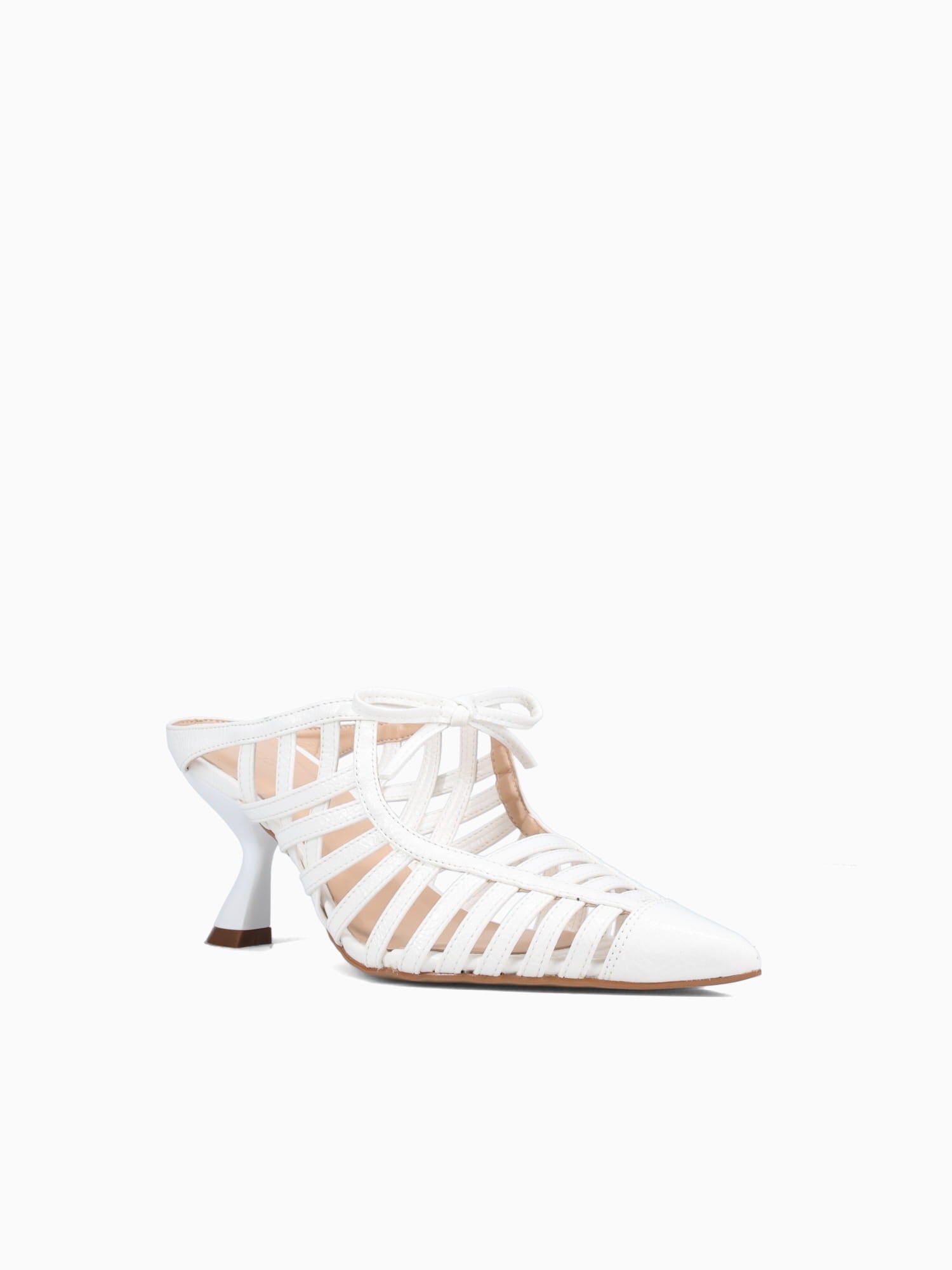 Scarlet White Patent White / 5 / M