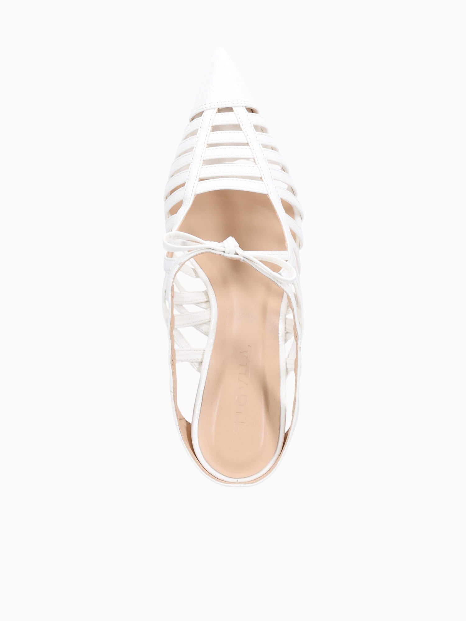 Scarlet White Patent White / 5 / M