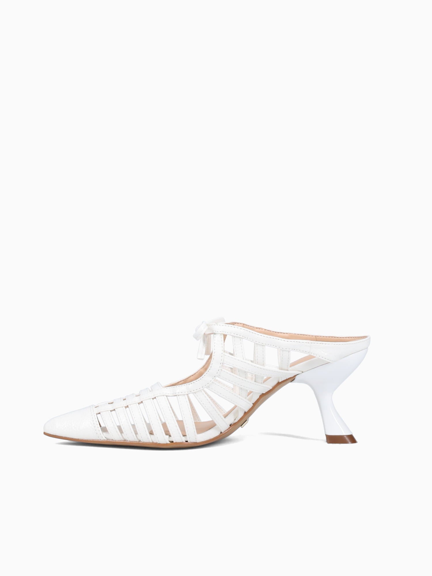 Scarlet White Patent White / 5 / M