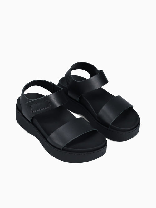 1415 Black Leather Black / 36 / M