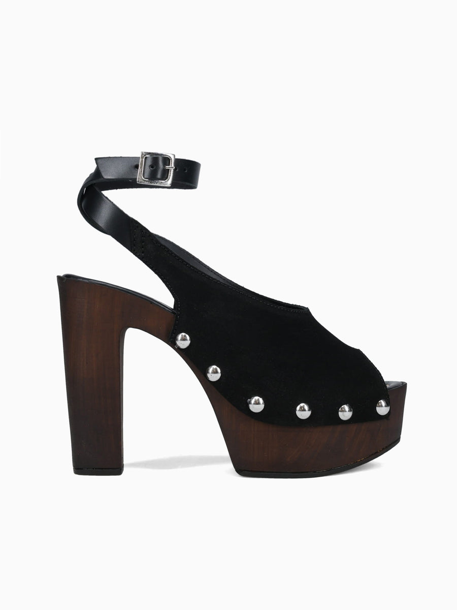 6272 Black Suede Black / 36 / M