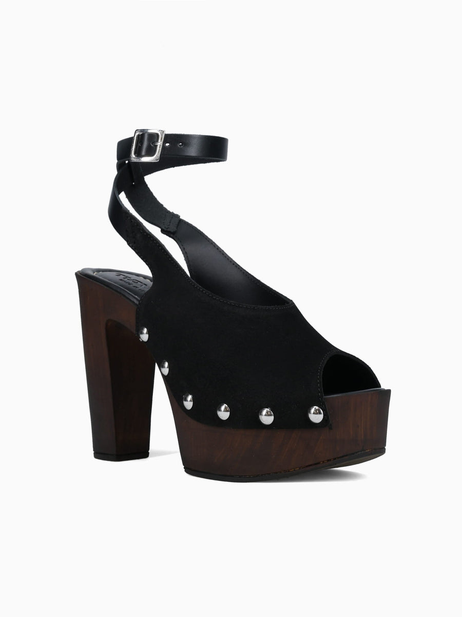6272 Black Suede Black / 36 / M