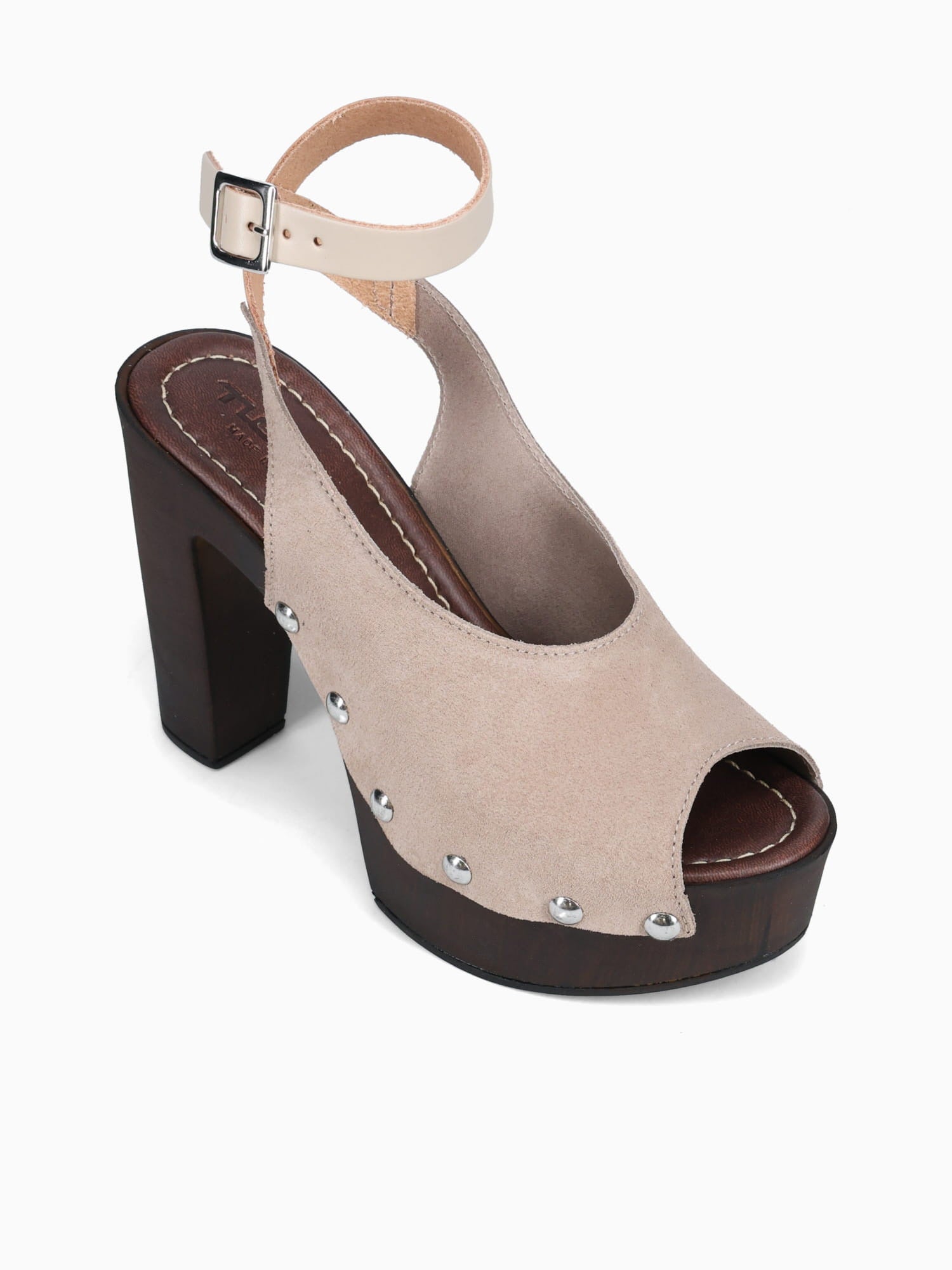6272 Taupe Suede Taupe / 36 / M
