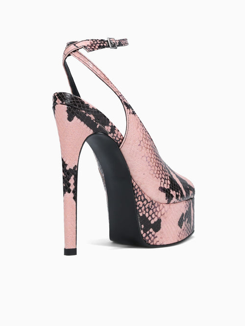 Jamie Pink Snake Pink / 5 / M