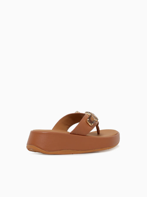 Fmode Ultra Jewel Deep Tan Leather Tan / 5 / M