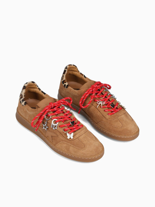 525 Accr 156 var f68 oro suede Nylon Gold / 36 / M