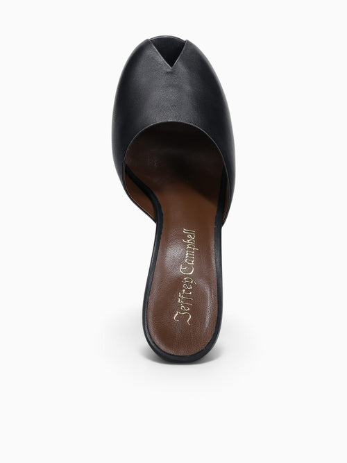 Fresa Black Kid Leather Tan / 5 / M