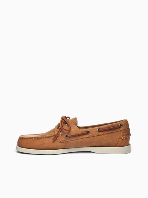 Docksides Portland Brown Tan waxed lea Brown / 7 / M