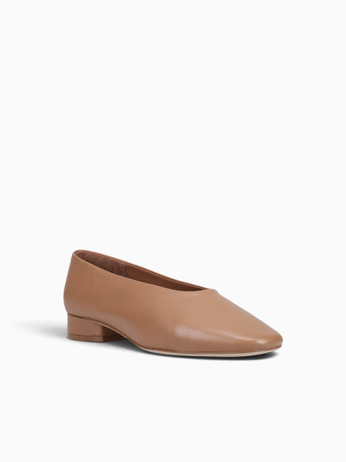 Tustee Camel Kid Skin Tan / 5 / M