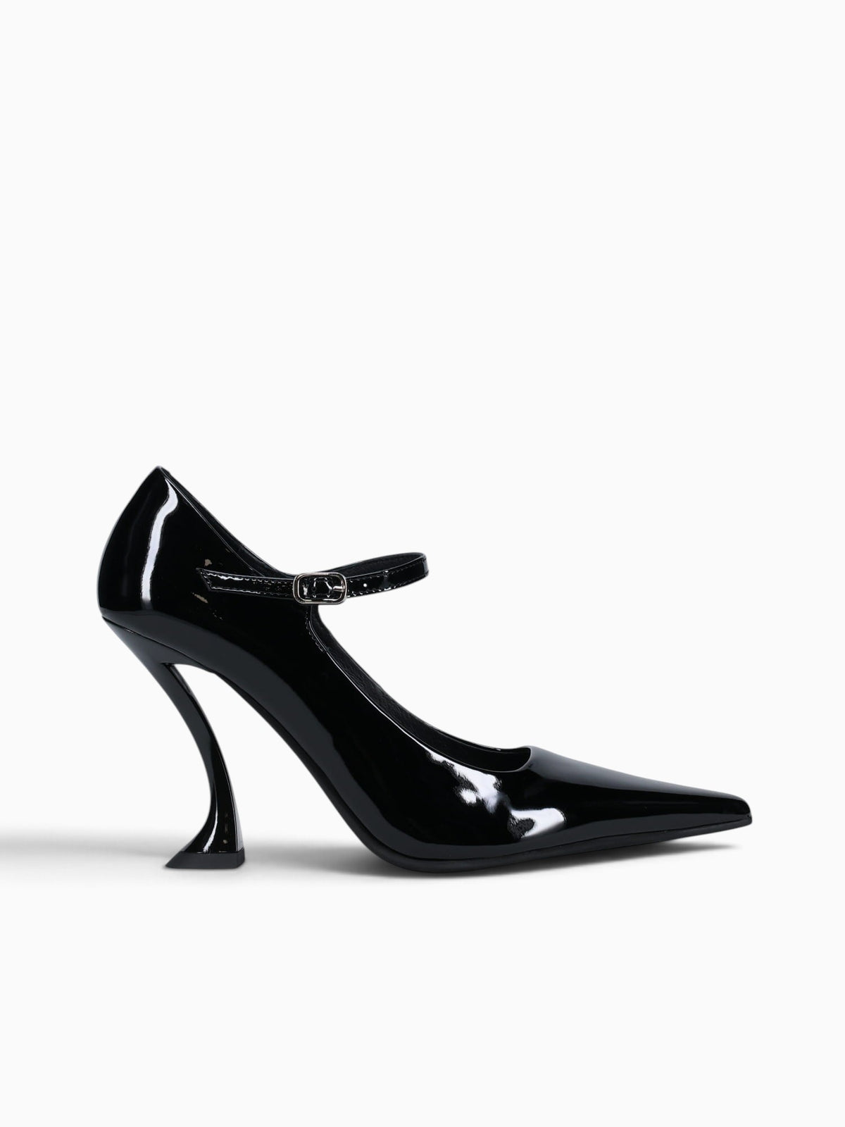Seduction Black Patent Leather Black / 5 / M