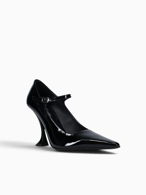 Seduction Black Patent Leather Black / 5 / M