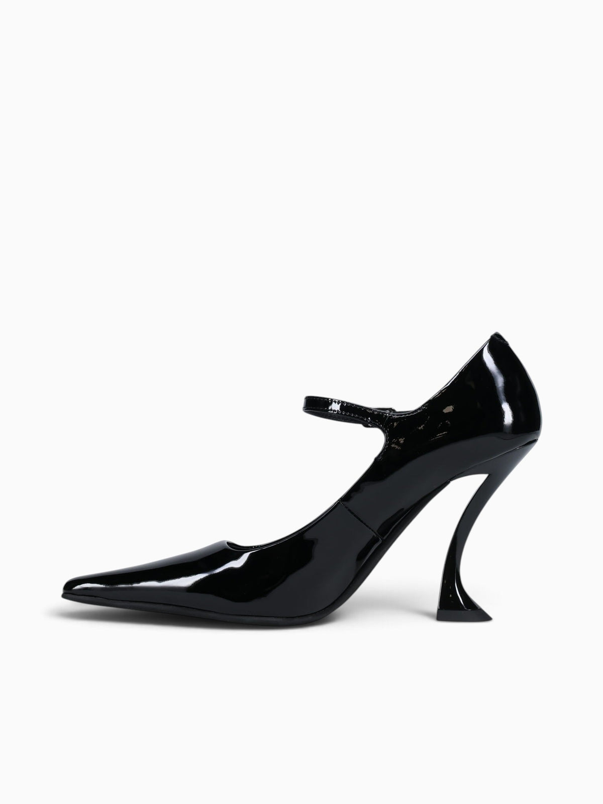 Seduction Black Patent Leather Black / 5 / M