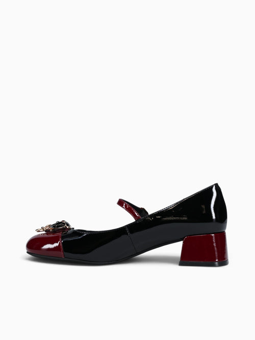 Jitterbug2 Black Wine patent leather Black / 5 / M