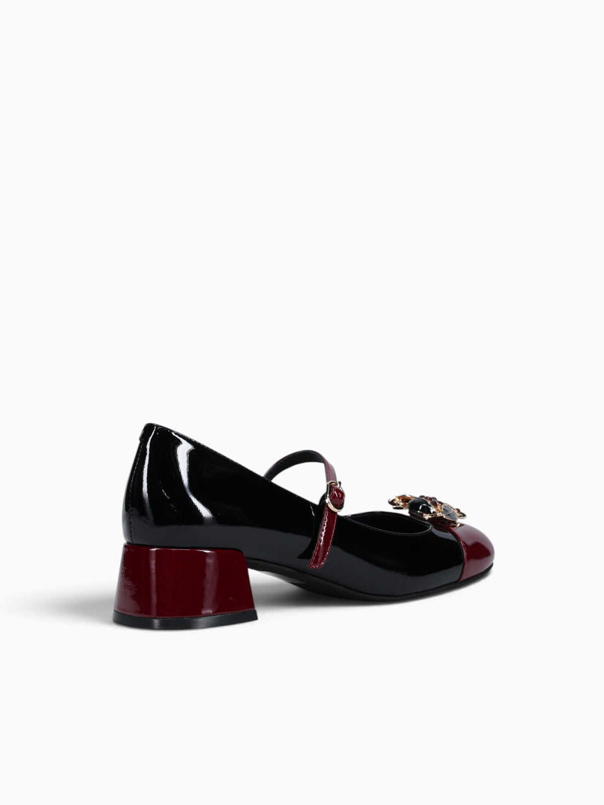 Jitterbug2 Black Wine patent leather Black / 5 / M