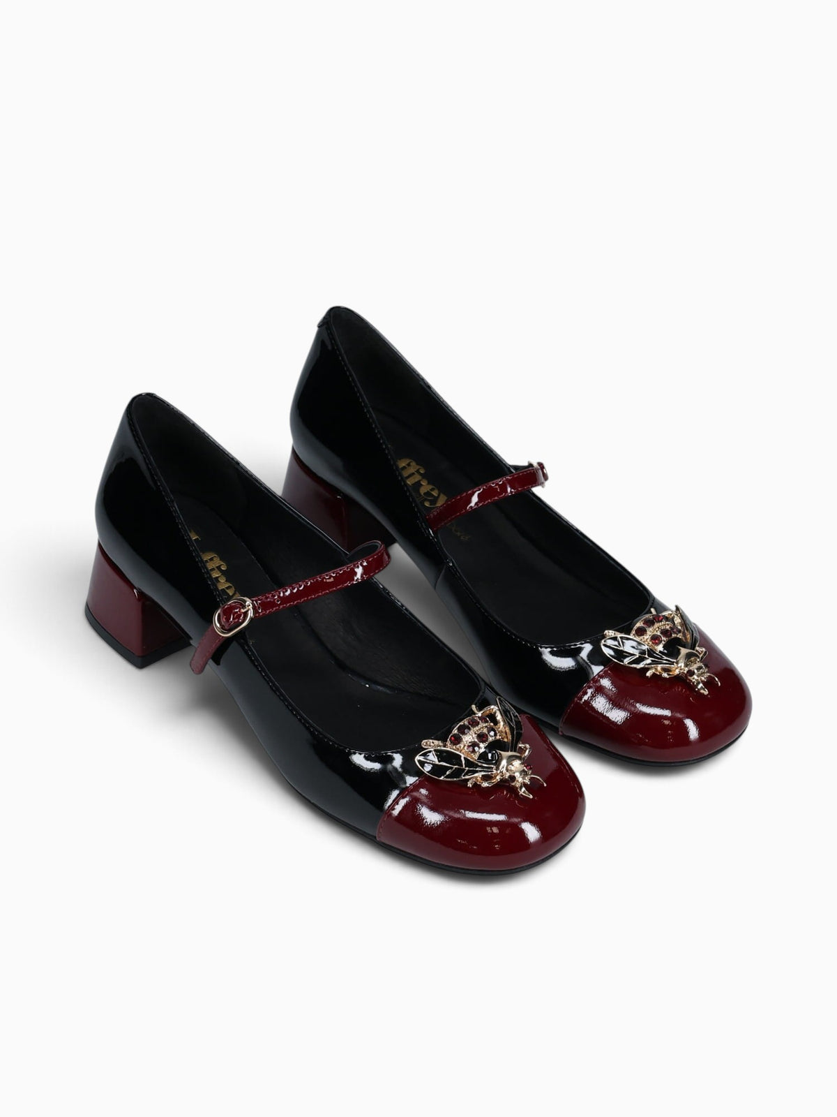 Jitterbug2 Black Wine patent leather Black / 5 / M