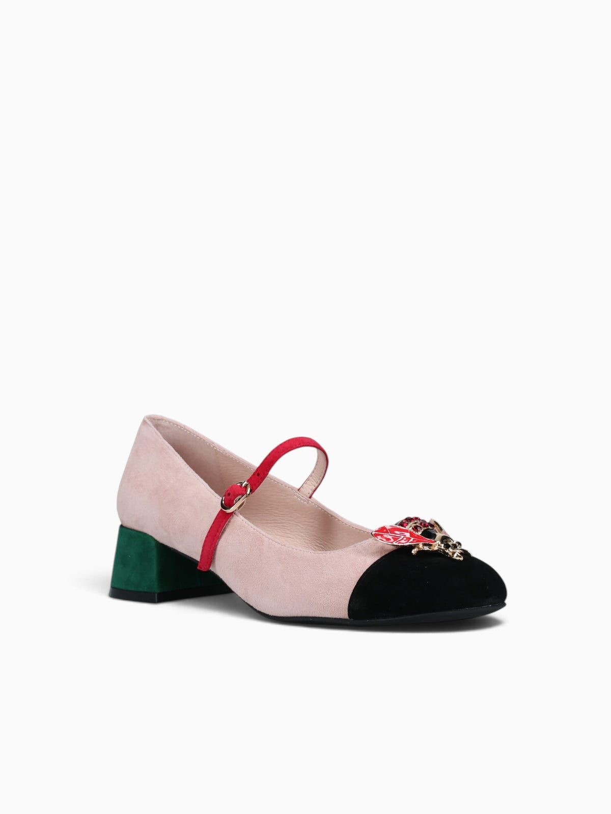Jitterbug2 Pink Multi Suede Pink / 5 / M