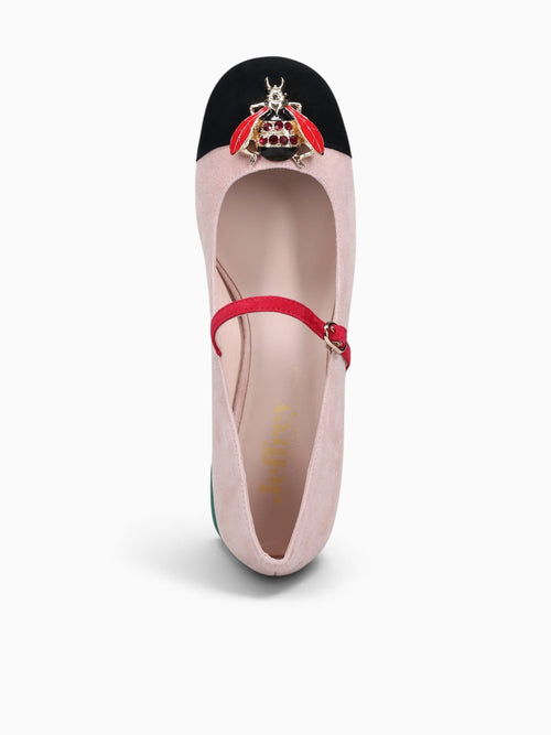 Jitterbug2 Pink Multi Suede Pink / 5 / M