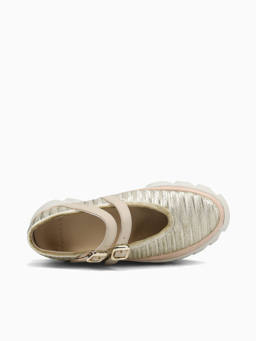 Tura Ballet Luxor Textured Leather Gold / 35 / M