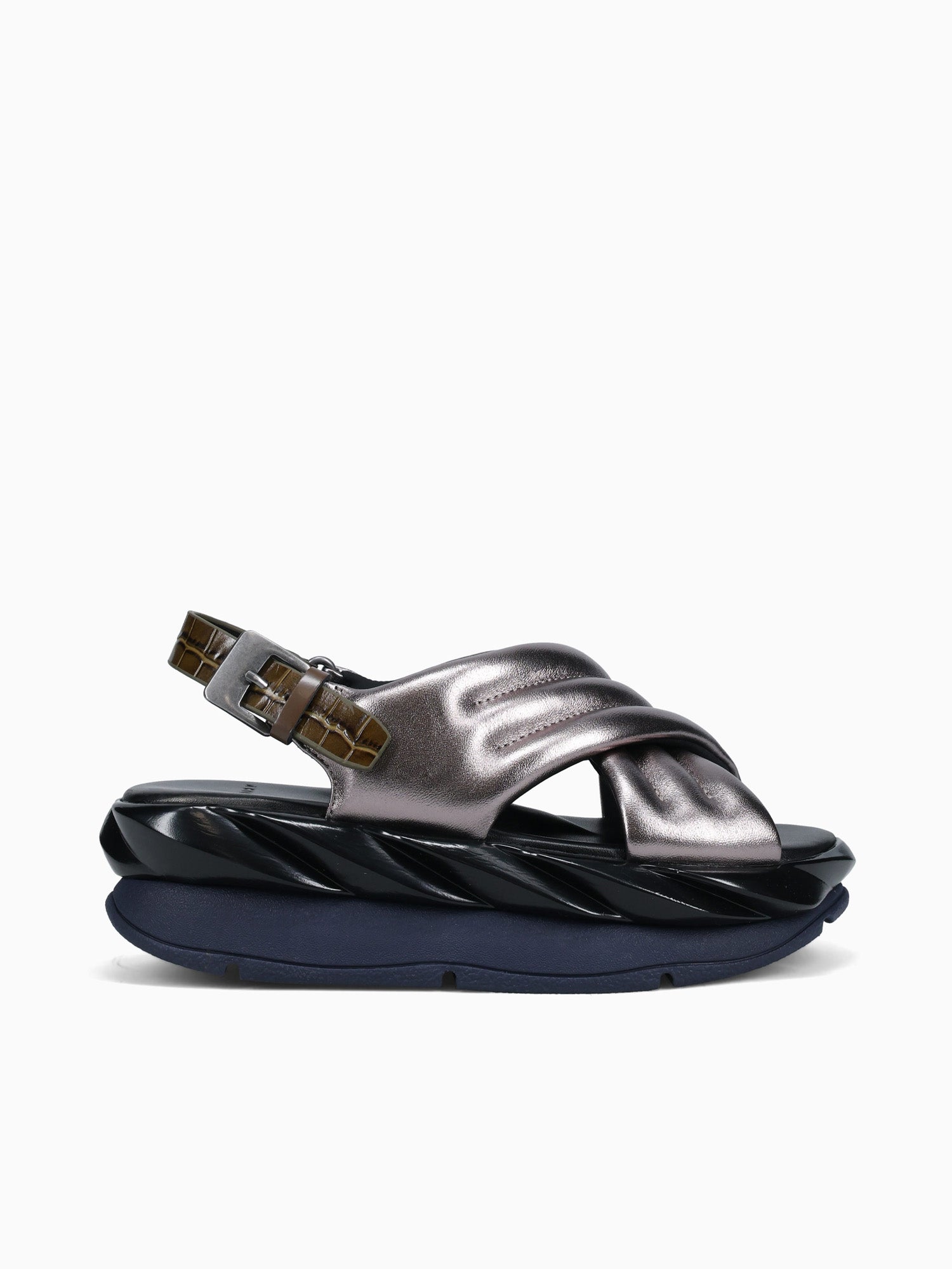 Mellow Mana Gunmetal Sheep Metallic Lea Pewter / 35 / M