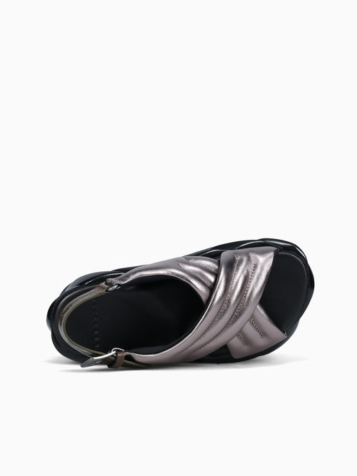 Mellow Mana Gunmetal Sheep Metallic Lea Pewter / 35 / M
