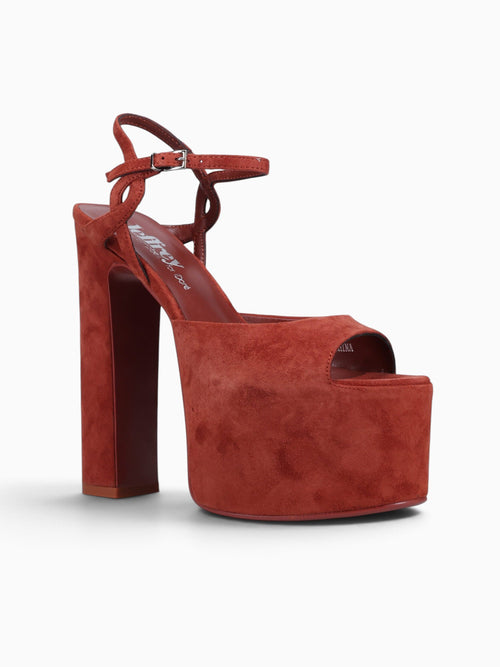 Everlast Dusty Red Kid Suede Red / 5 / M