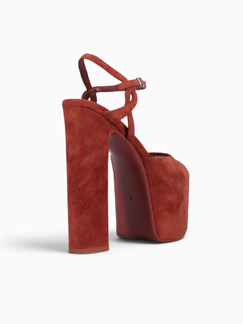 Everlast Dusty Red Kid Suede Red / 5 / M