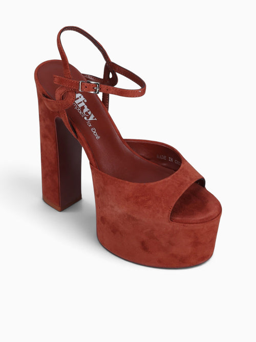 Everlast Dusty Red Kid Suede Red / 5 / M